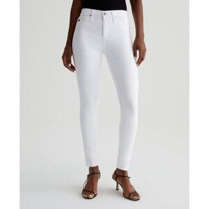 AG Adriano Goldschmied The Middi Ankle Mid-Rise Lengging Skinny Jeans Size. 27 W